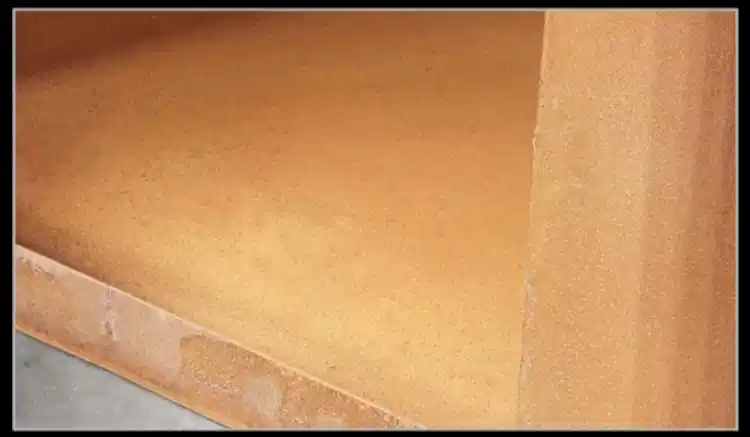 GN-BBQ-222 Corten Barbecue Grill with Trapezoid Base-Log Storage Base