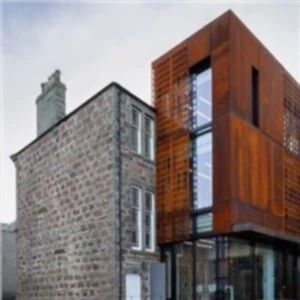 Dış dekoratif metal duvar paneli korden çelik perde duvarı