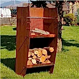 Metal Ateş Çukurları Açık Korden Şömine