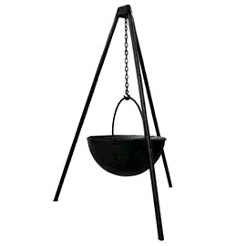 Açık hava dekoralı asılı korden ateş kasesi mobilya