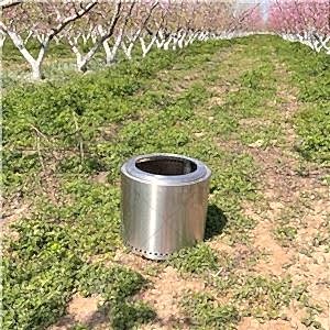 Dumansız kişisel korten çelik mini ateş çukuru brülör dış mekan