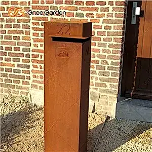 Özel İmalat Corten Çelik Posta Kutuları