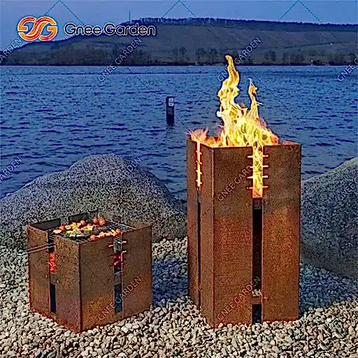 Corten Steel BBQ