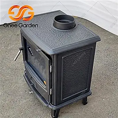 Satılık Antik Dökme Demir Odun Sobası