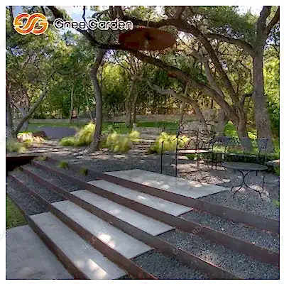 Corten çelik merdivenler